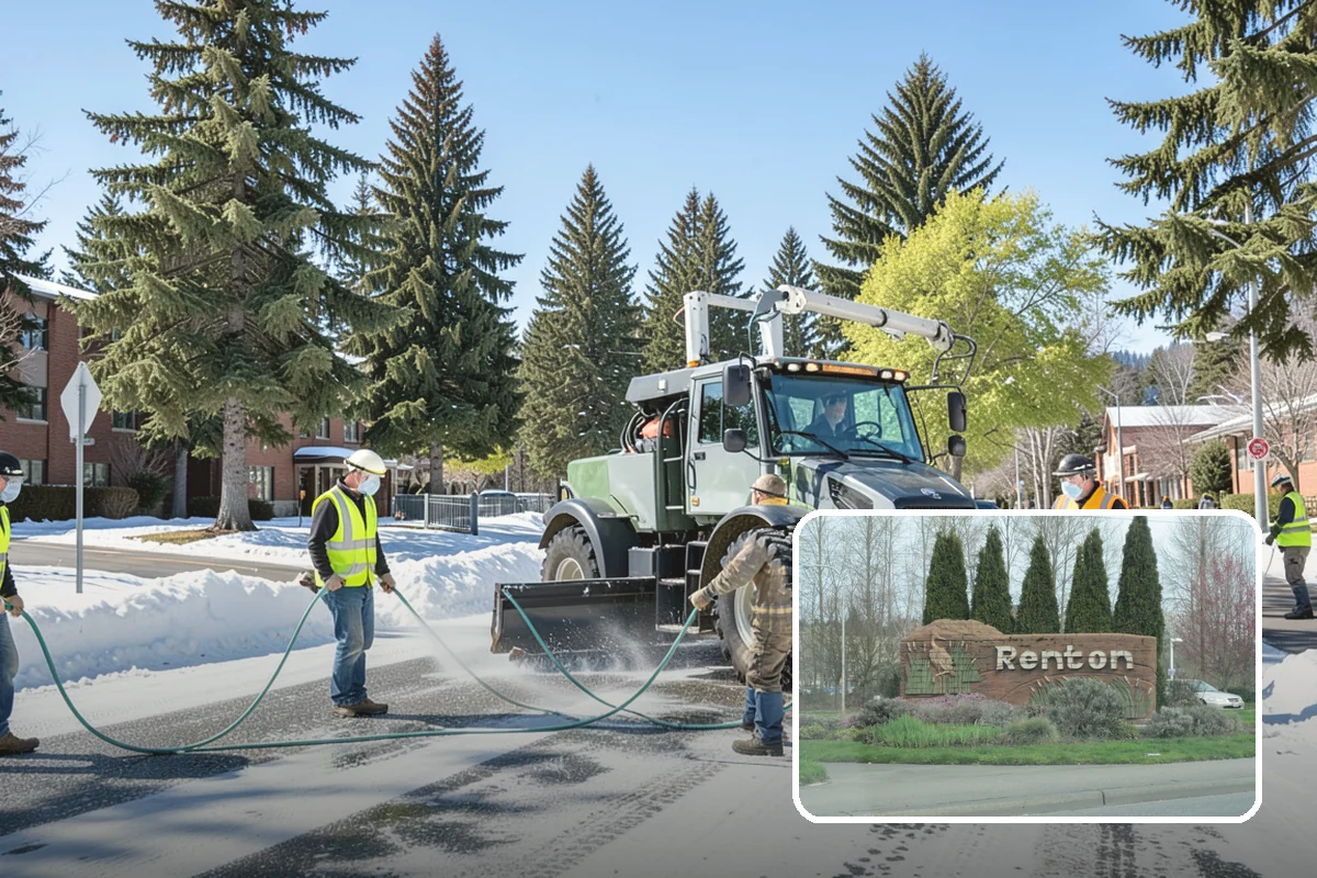 Public Flower Bed Maintenance in Renton, King County, WA - Healthy, high-impact displays at prominent civic locations