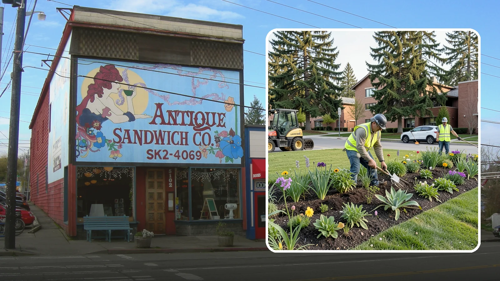 Public Flower Bed Maintenance in Ruston, Pierce County, WA - Ongoing care of civic flower beds that keeps public displays healthy, colorful, and weed-free.