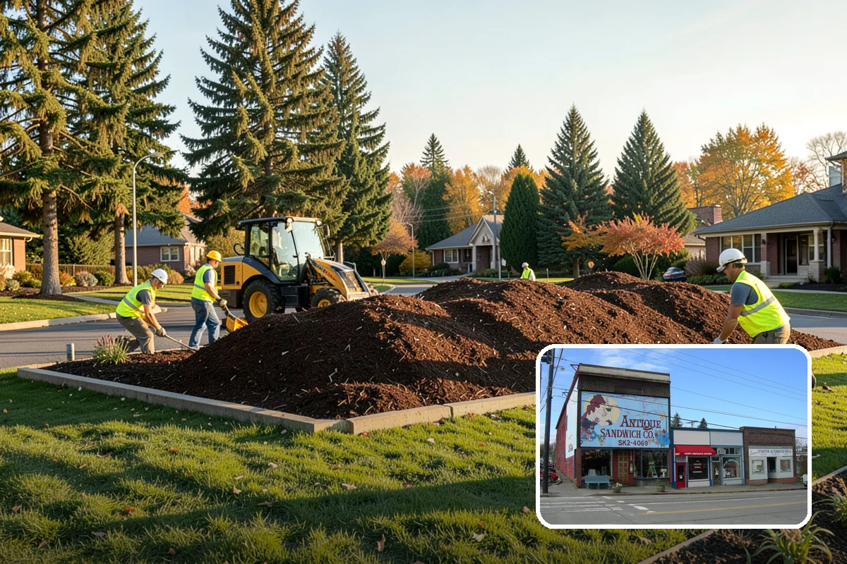 Public Flower Bed Maintenance in Ruston, Pierce County, WA - Healthy, high-impact displays at prominent civic locations