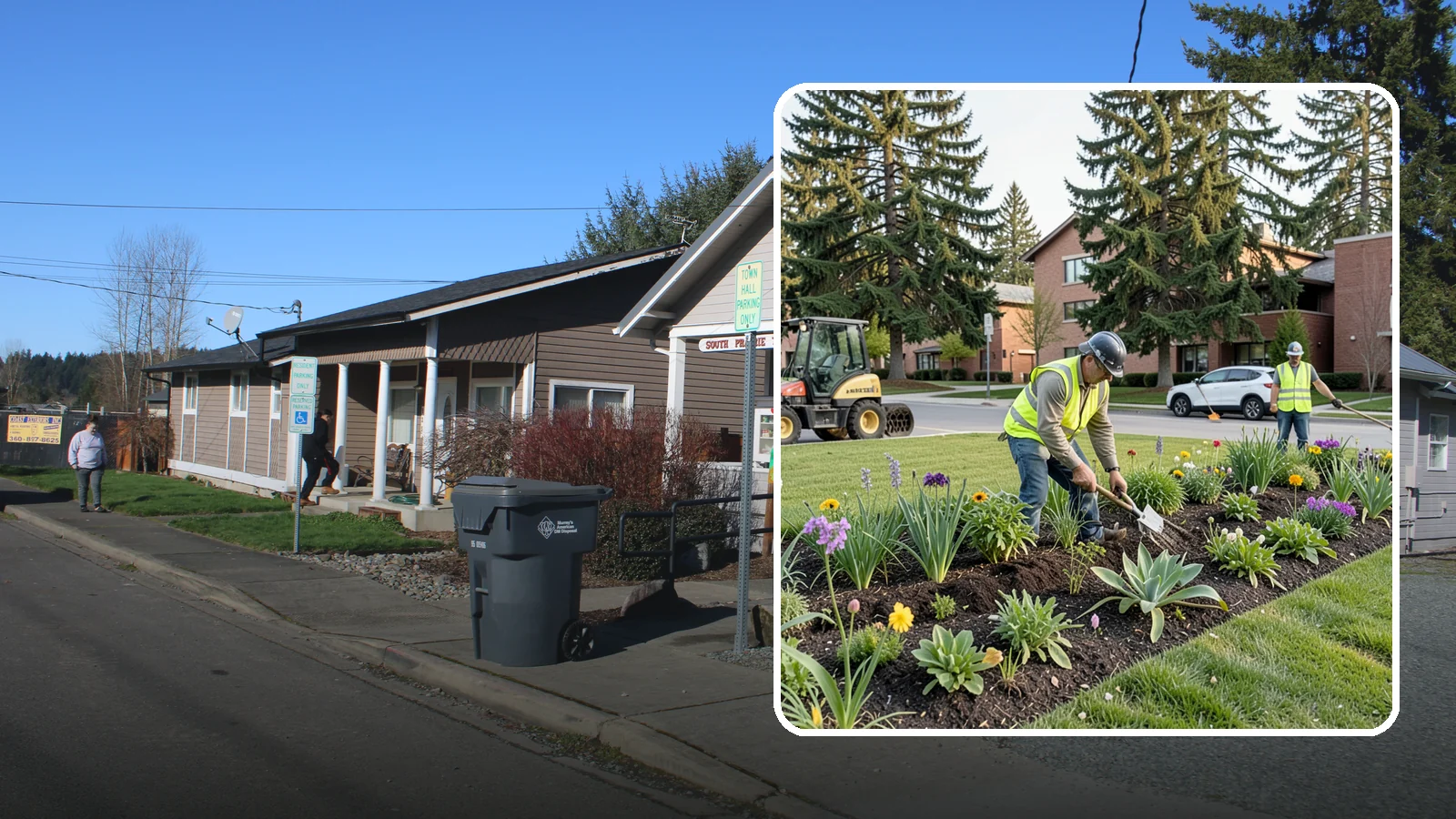Public Flower Bed Maintenance in South Prairie, Pierce County, WA - Ongoing care of civic flower beds that keeps public displays healthy, colorful, and weed-free.