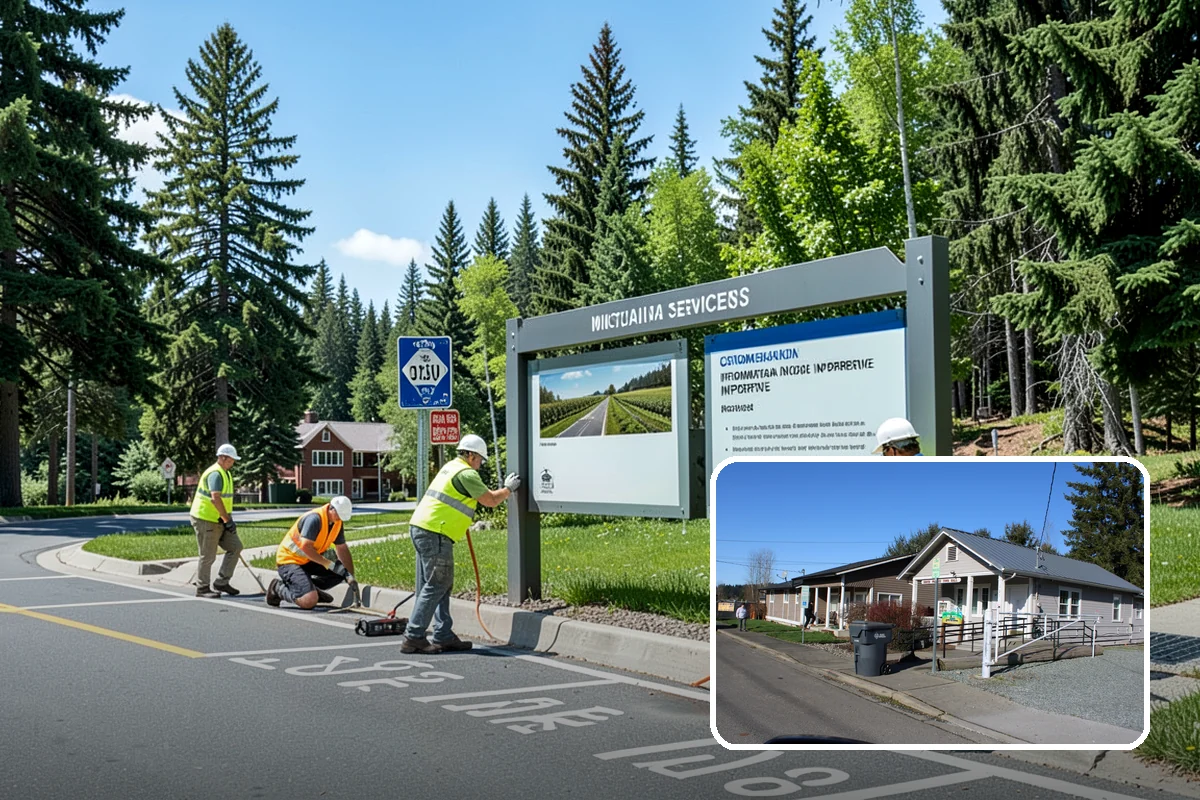 Public Flower Bed Maintenance in South Prairie, Pierce County, WA - Healthy, high-impact displays at prominent civic locations