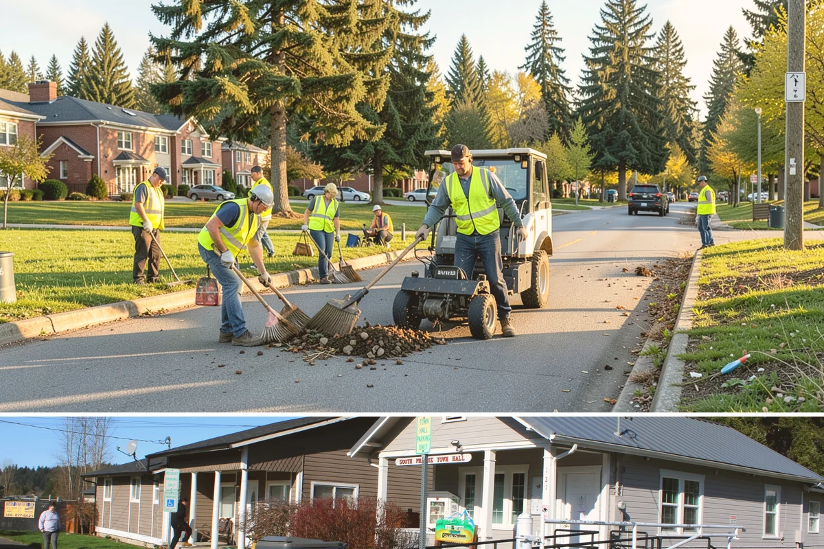 Public Flower Bed Maintenance in South Prairie, Pierce County, WA - Spring and summer carry the main annual color plantings and intensive deadheading, while fall brings changeouts to hardy displays...