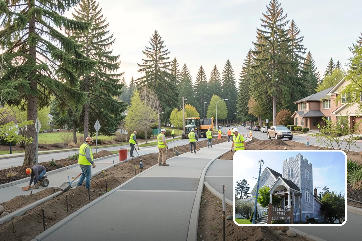 Public Flower Bed Maintenance in Steilacoom, Pierce County, WA - Healthy, high-impact displays at prominent civic locations