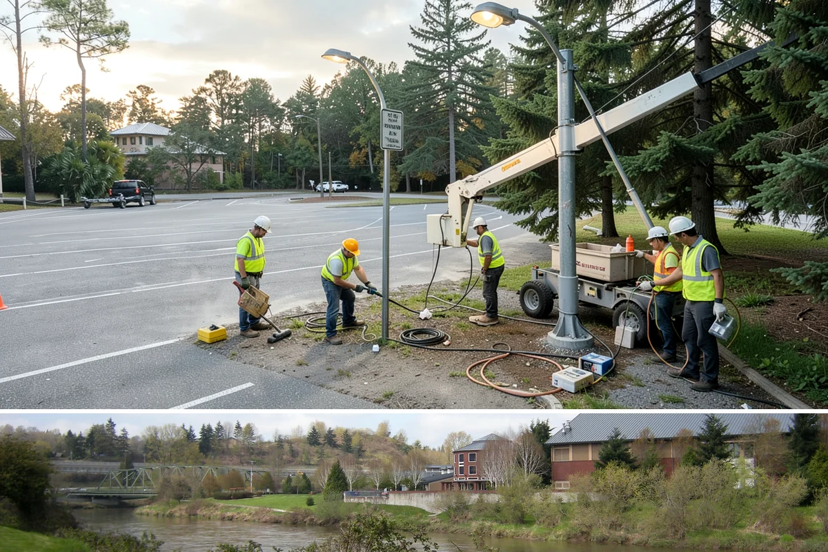 Public Flower Bed Maintenance in Tukwila, King County, WA - Spring and summer carry the main annual color plantings and intensive deadheading, while fall brings changeouts to hardy displays...