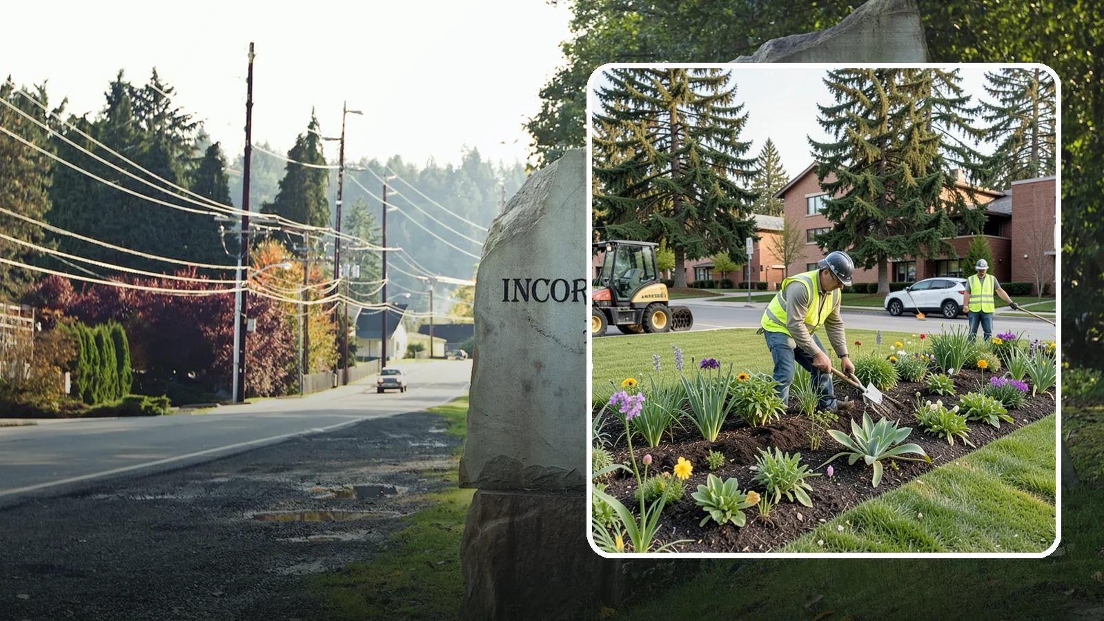 Public Flower Bed Maintenance in Wilkeson, Pierce County, WA - Ongoing care of civic flower beds that keeps public displays healthy, colorful, and weed-free.