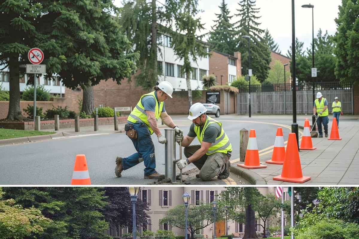 Public Flower Bed Maintenance in Woodinville, King County, WA - Spring and summer carry the main annual color plantings and intensive deadheading, while fall brings changeouts to hardy displays...