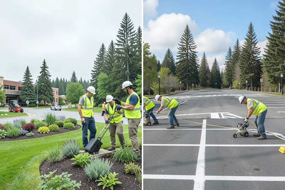 Public Monument Cleaning in Beaux Arts Village, King County, WA - We evaluate the monument material and its condition