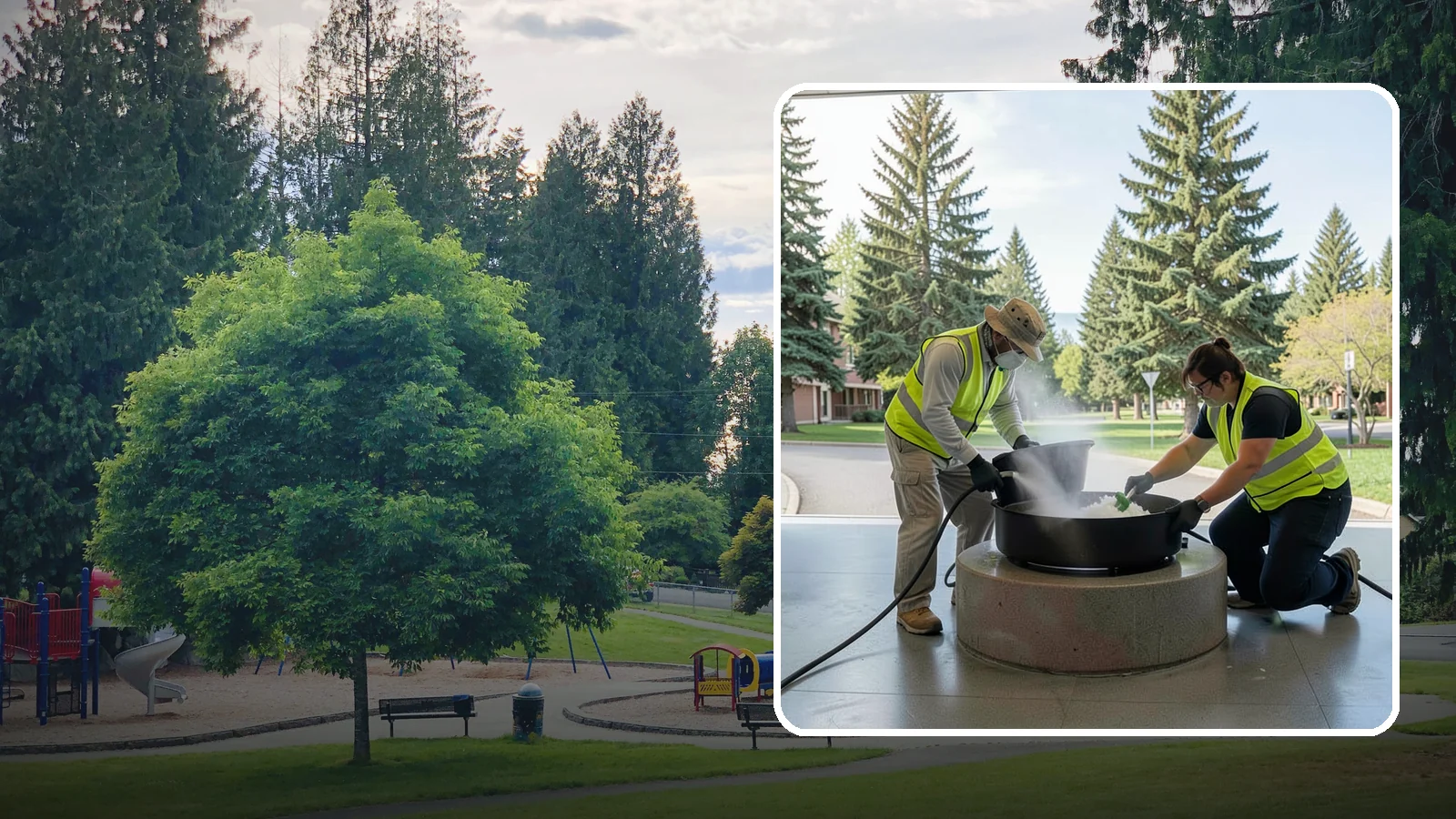Public Monument Cleaning in Bonney Lake, Pierce County, WA - We gently clean public monuments, statues, and memorials using conservation-minded methods for Western Washington communities.