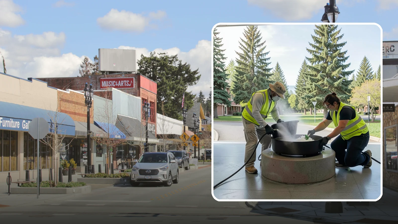 Public Monument Cleaning in Bothell, King County, WA - We gently clean public monuments, statues, and memorials using conservation-minded methods for Western Washington communities.