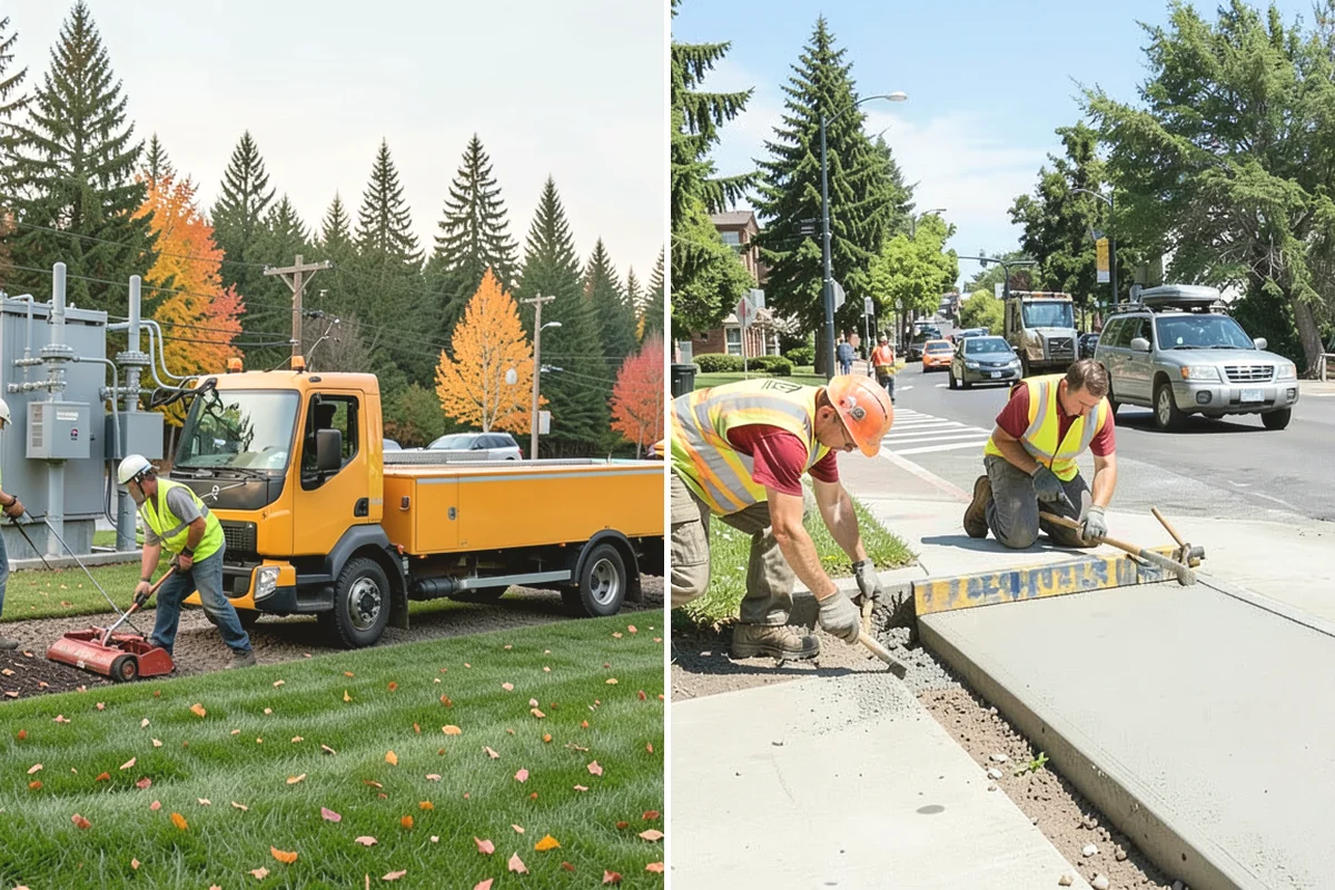 Public Monument Cleaning in Edgewood, Pierce County, WA - We evaluate the monument material and its condition