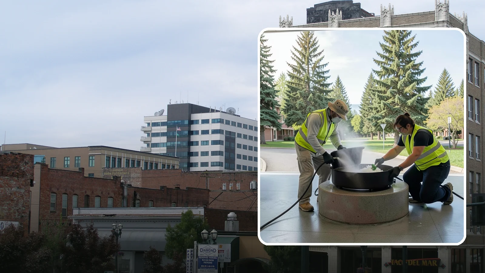 Public Monument Cleaning in Everett, Snohomish County, WA - We gently clean public monuments, statues, and memorials using conservation-minded methods for Western Washington communities.