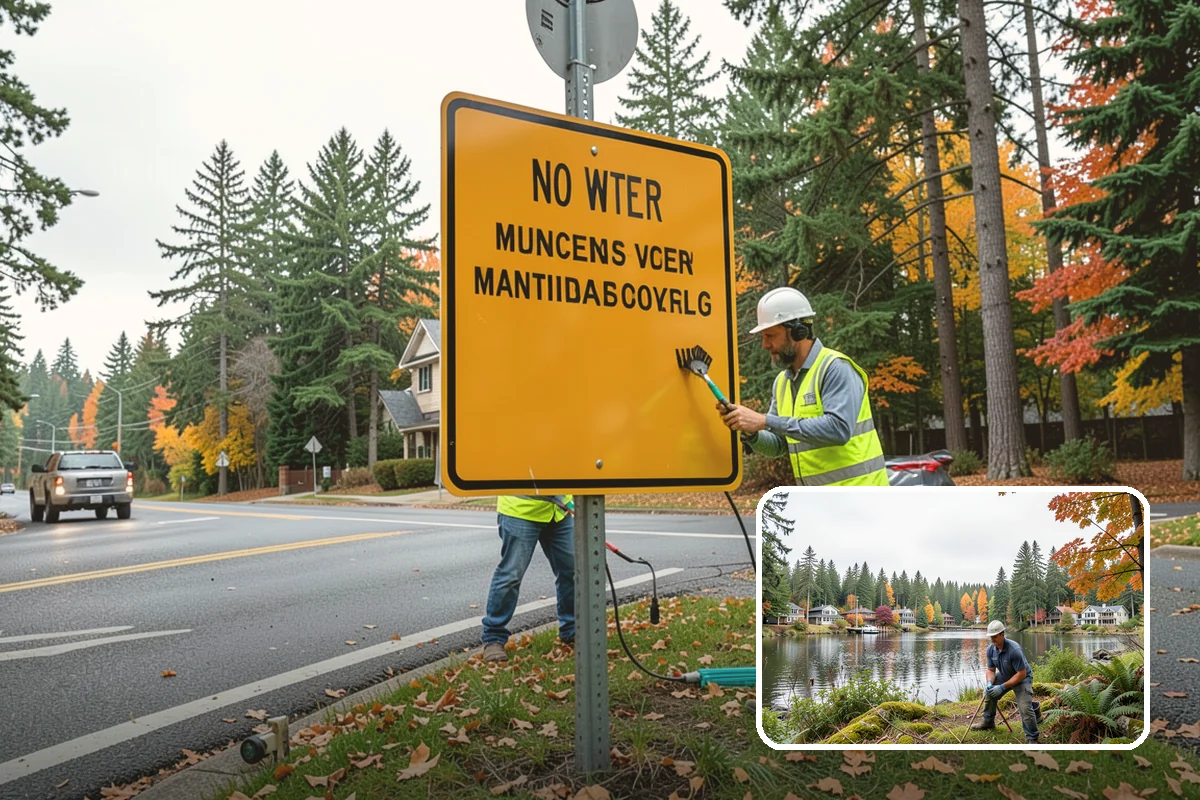 Public Monument Cleaning in La Conner, Skagit County, WA - Conservation-minded methods clean without damaging materials