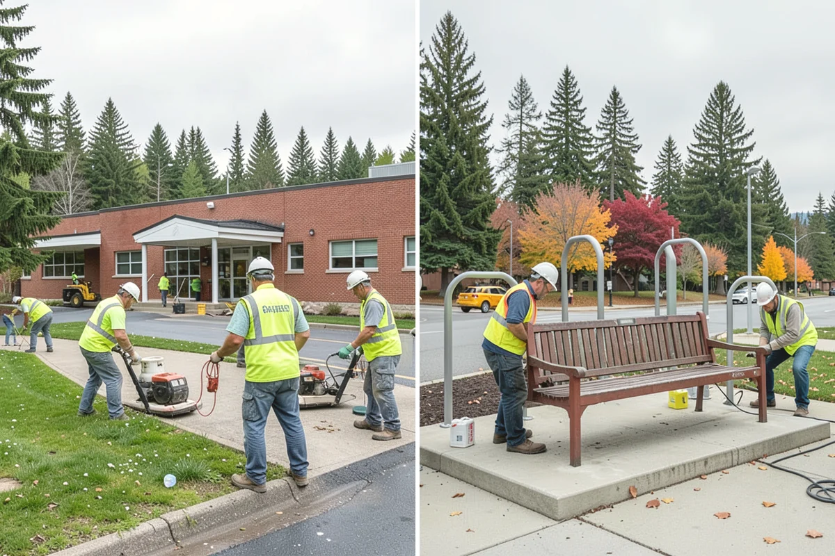 Public Monument Cleaning in Lake Stevens, Snohomish County, WA - We evaluate the monument material and its condition