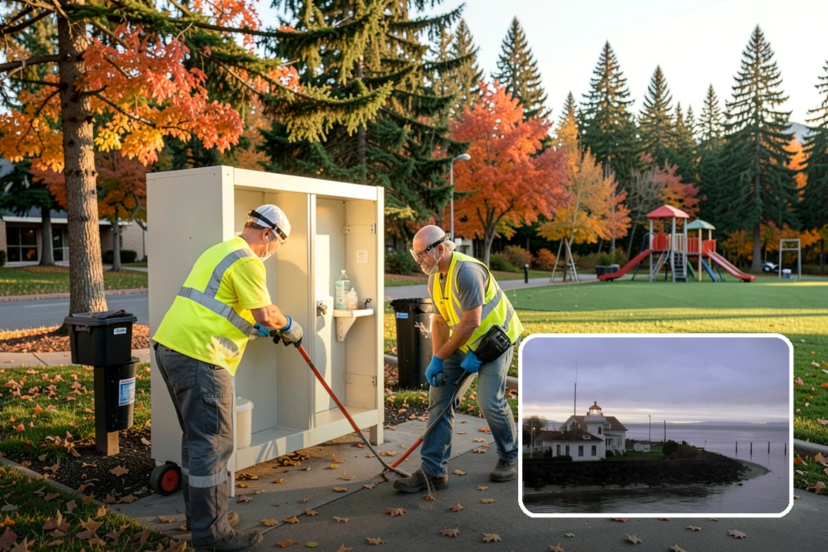 Public Monument Cleaning in Mukilteo, Snohomish County, WA - Conservation-minded methods clean without damaging materials