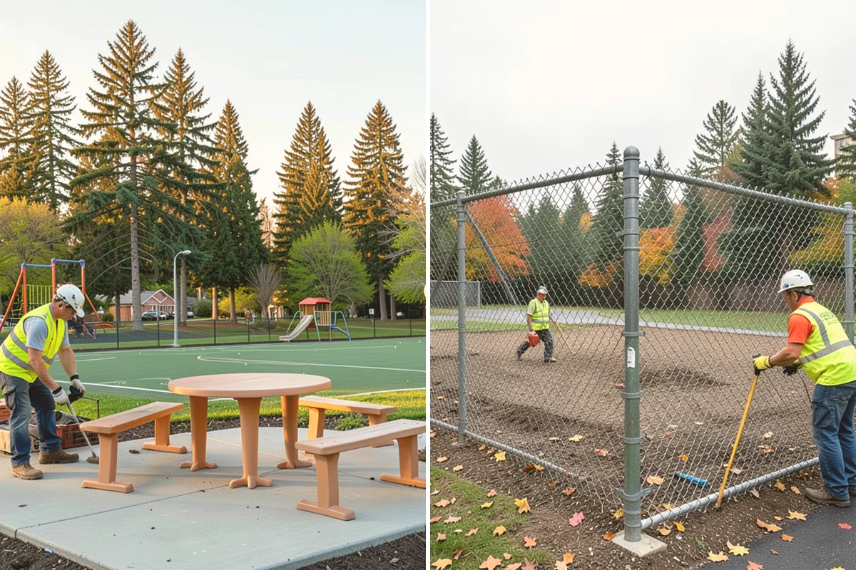 Public Monument Cleaning in Orting, Pierce County, WA - We evaluate the monument material and its condition