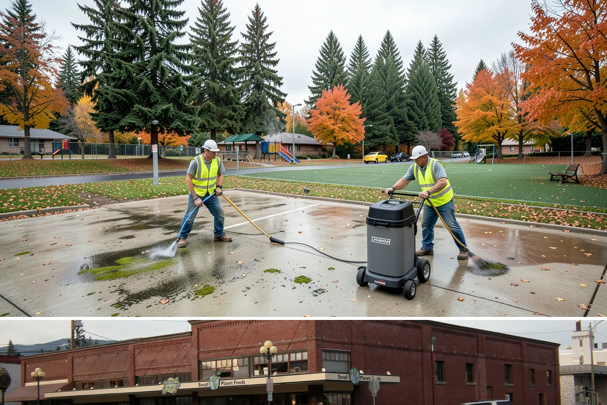 Public Monument Cleaning in Sedro-Woolley, Skagit County, WA - Cleaning is often scheduled in spring or ahead of memorial holidays so monuments look their best for public ceremonies and...