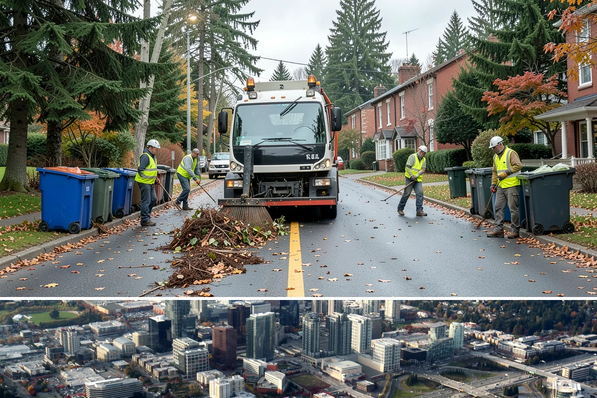 Public Parking Structure Cleaning in Bellevue, King County, WA - Structure cleaning can be scheduled year-round since decks are covered, with phasing timed to periods of lower parking demand.