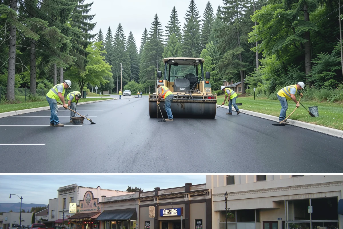Public Parking Structure Cleaning in Burlington, Skagit County, WA - Structure cleaning can be scheduled year-round since decks are covered, with phasing timed to periods of lower parking demand.
