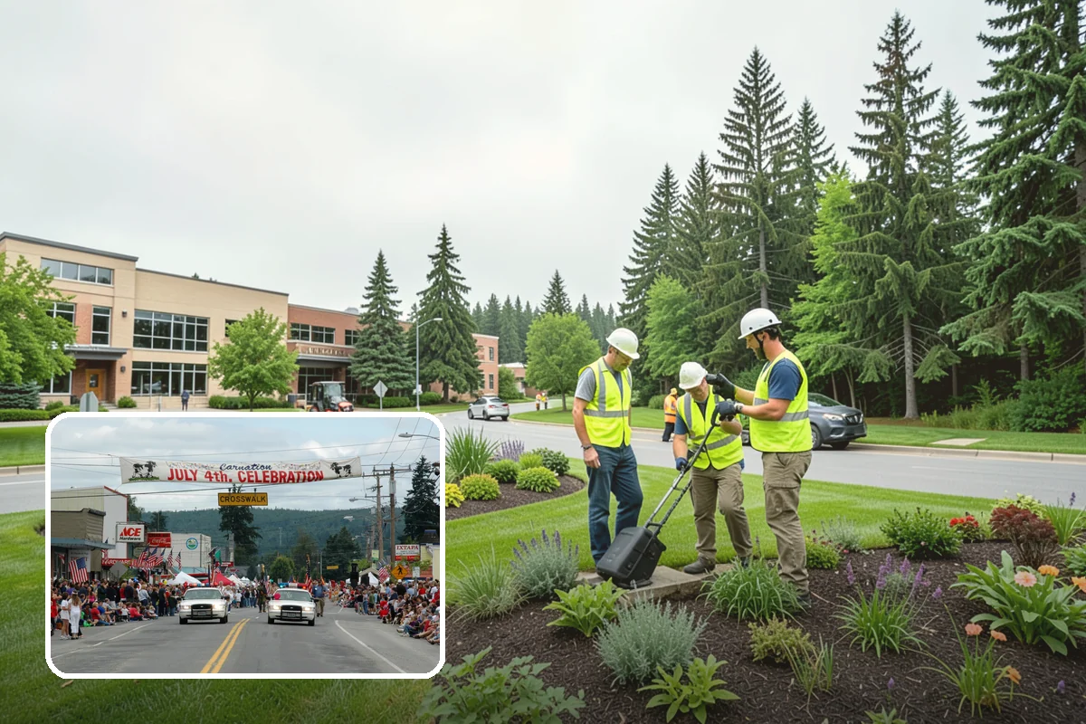 Public Parking Structure Cleaning in Carnation, King County, WA - Degreasing removes oil stains, odors, and slip hazards
