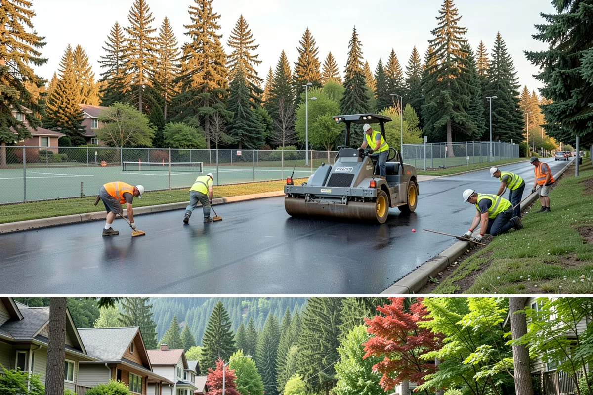 Public Parking Structure Cleaning in Darrington, Snohomish County, WA - Structure cleaning can be scheduled year-round since decks are covered, with phasing timed to periods of lower parking demand.