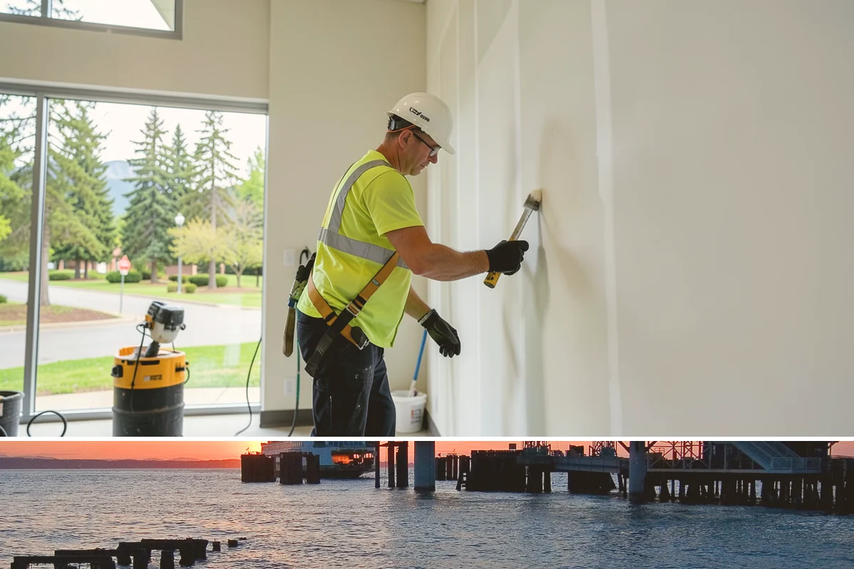 Public Parking Structure Cleaning in Edmonds, Snohomish County, WA - Structure cleaning can be scheduled year-round since decks are covered, with phasing timed to periods of lower parking demand.