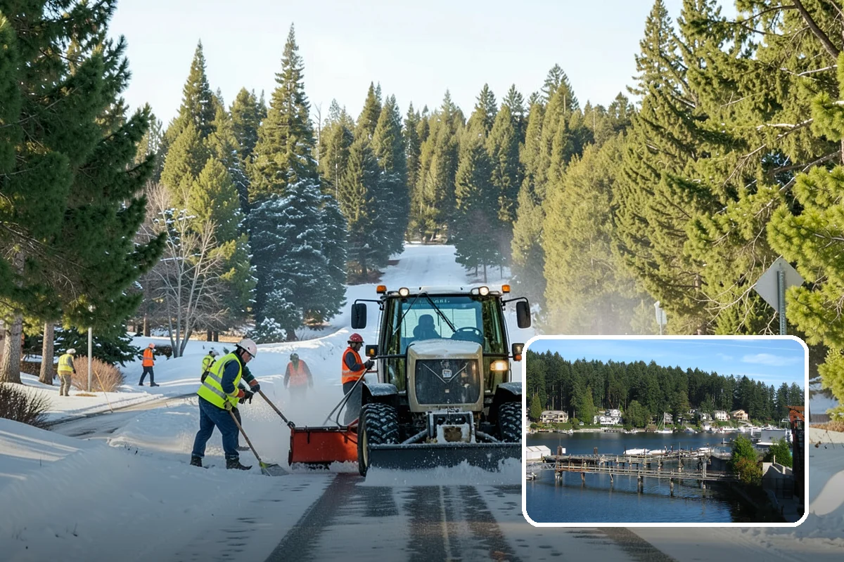 Public Parking Structure Cleaning in Gig Harbor, Pierce County, WA - Degreasing removes oil stains, odors, and slip hazards