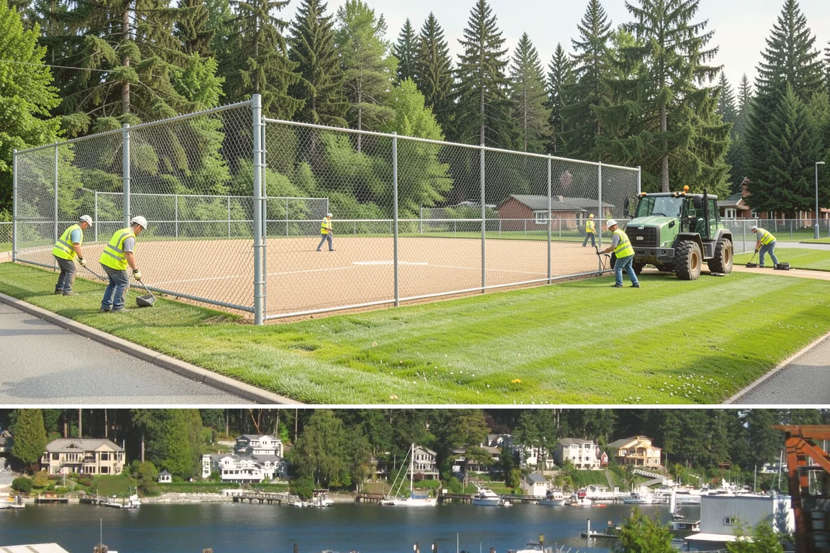 Public Parking Structure Cleaning in Gig Harbor, Pierce County, WA - Structure cleaning can be scheduled year-round since decks are covered, with phasing timed to periods of lower parking demand.