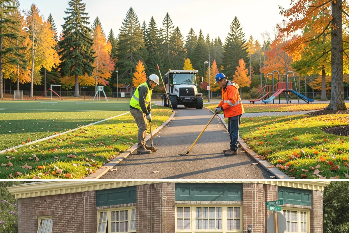 Public Parking Structure Cleaning in Hamilton, Skagit County, WA - Structure cleaning can be scheduled year-round since decks are covered, with phasing timed to periods of lower parking demand.