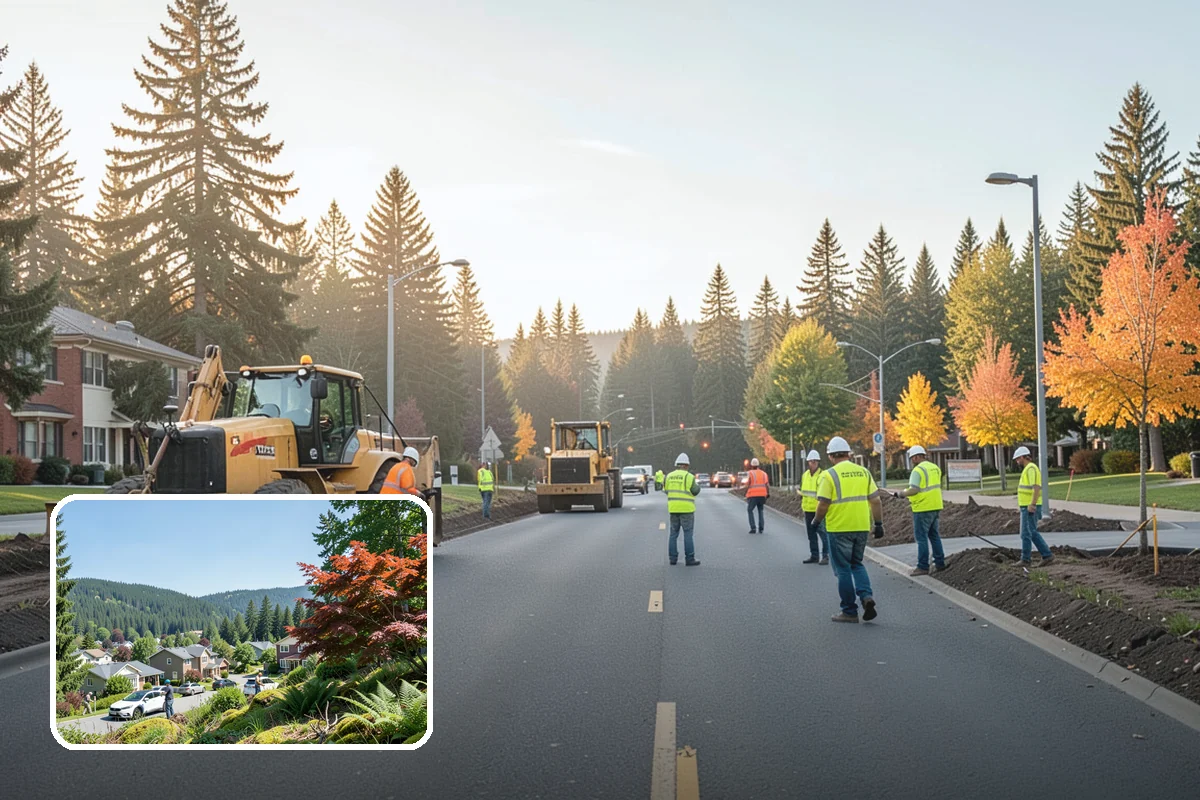 Public Parking Structure Cleaning in Index, Snohomish County, WA - Degreasing removes oil stains, odors, and slip hazards