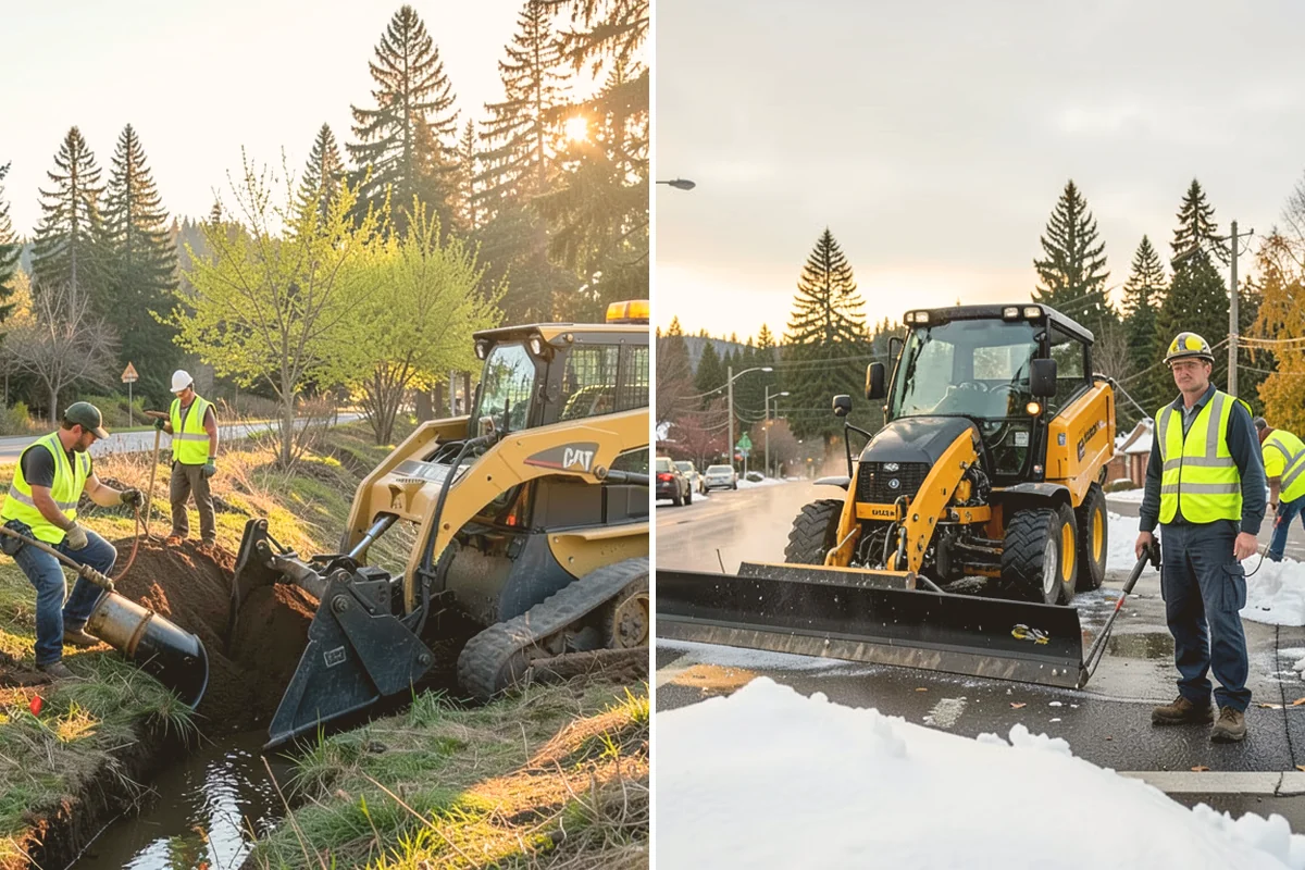 Public Parking Structure Cleaning in Index, Snohomish County, WA - We survey the structure and identify staining and drainage points