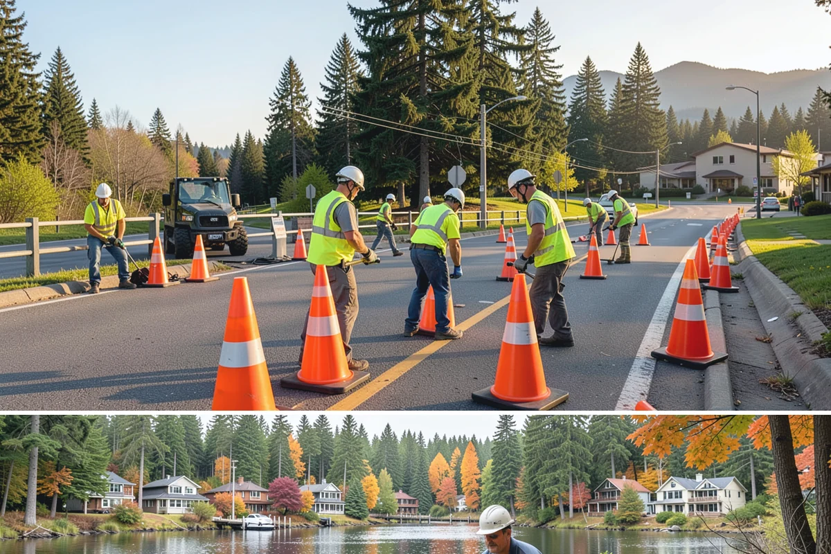 Public Parking Structure Cleaning in La Conner, Skagit County, WA - Structure cleaning can be scheduled year-round since decks are covered, with phasing timed to periods of lower parking demand.