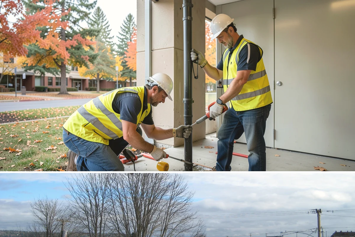 Public Parking Structure Cleaning in Langley, Island County, WA - Structure cleaning can be scheduled year-round since decks are covered, with phasing timed to periods of lower parking demand.
