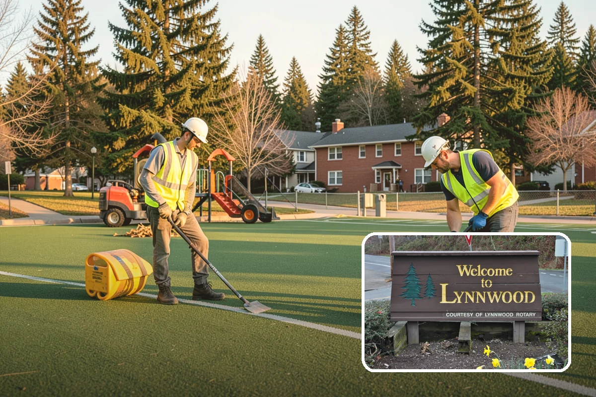 Public Parking Structure Cleaning in Lynnwood, Snohomish County, WA - Degreasing removes oil stains, odors, and slip hazards