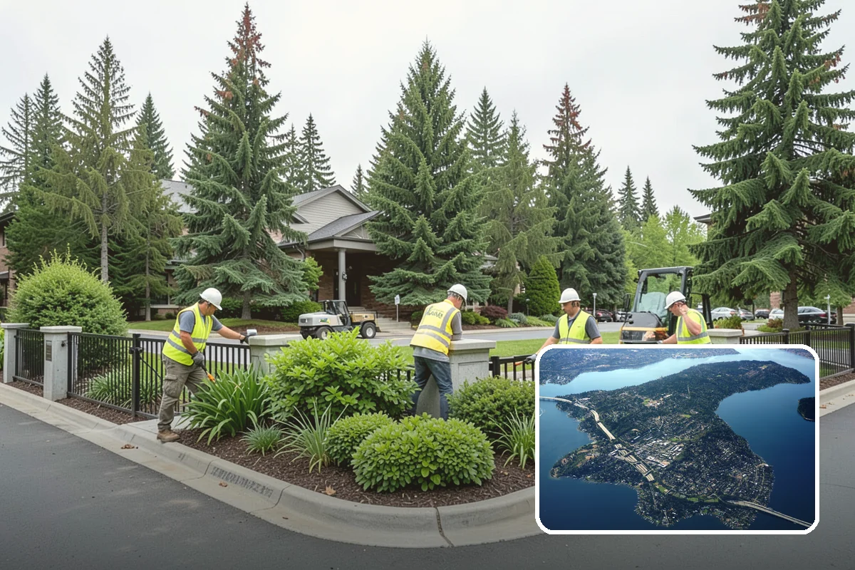 Public Parking Structure Cleaning in Mercer Island, King County, WA - Degreasing removes oil stains, odors, and slip hazards