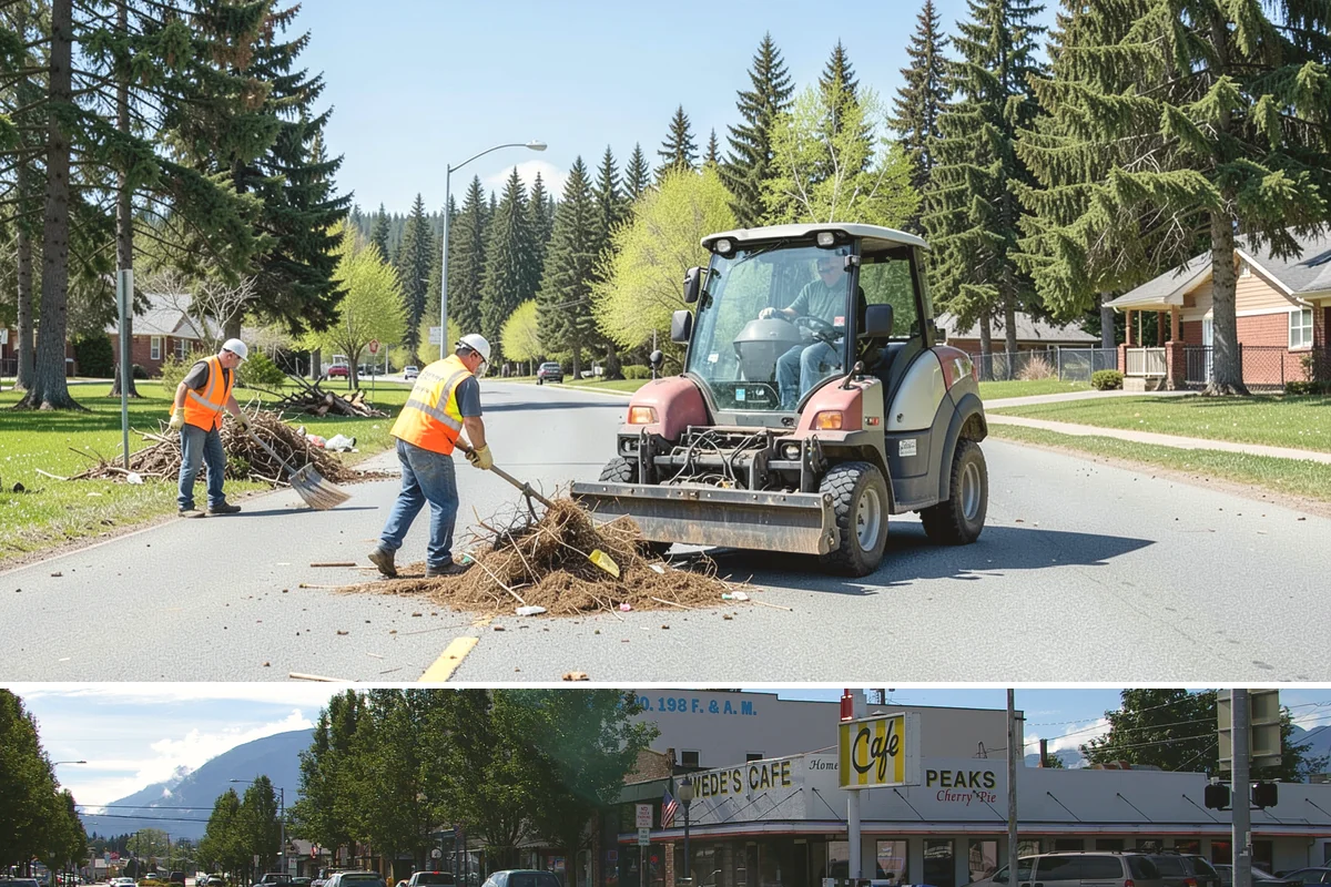 Public Parking Structure Cleaning in North Bend, King County, WA - Structure cleaning can be scheduled year-round since decks are covered, with phasing timed to periods of lower parking demand.