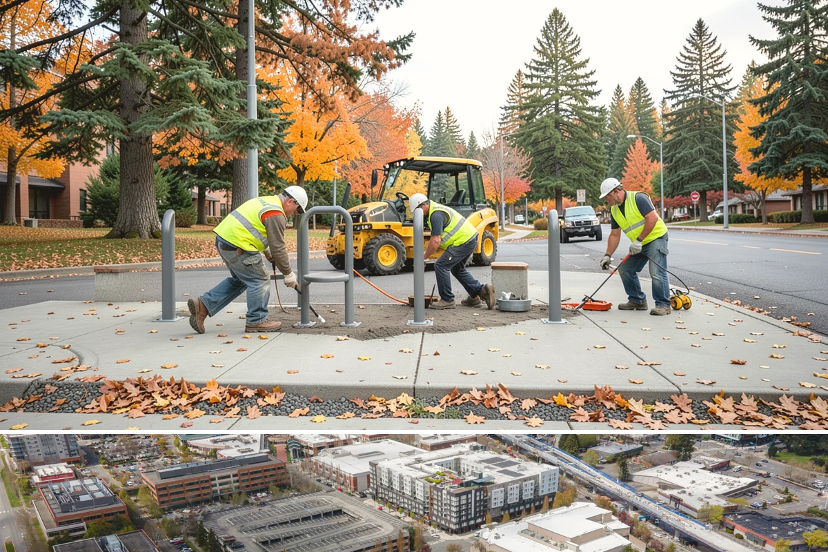 Public Parking Structure Cleaning in Redmond, King County, WA - Structure cleaning can be scheduled year-round since decks are covered, with phasing timed to periods of lower parking demand.
