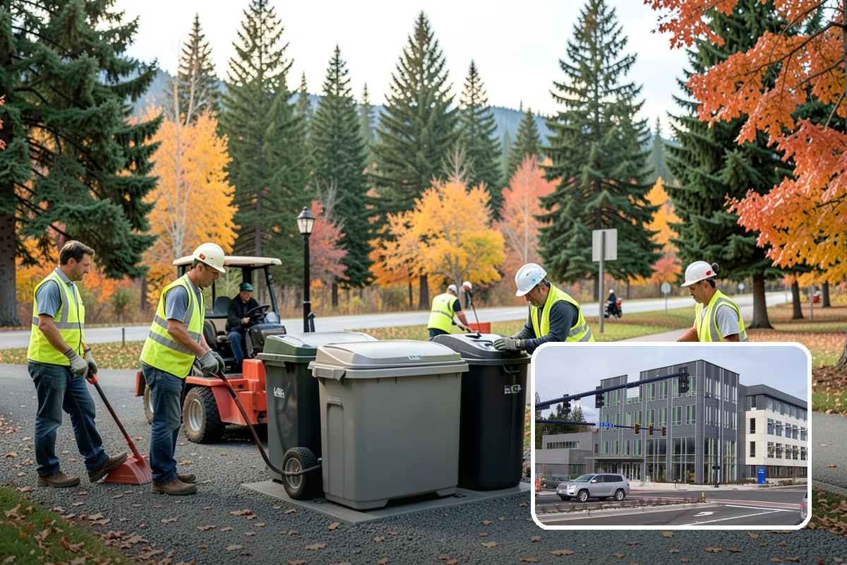 Public Parking Structure Cleaning in Shoreline, King County, WA - Degreasing removes oil stains, odors, and slip hazards