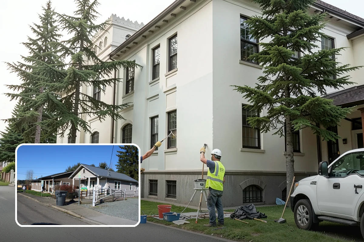 Public Parking Structure Cleaning in South Prairie, Pierce County, WA - Degreasing removes oil stains, odors, and slip hazards