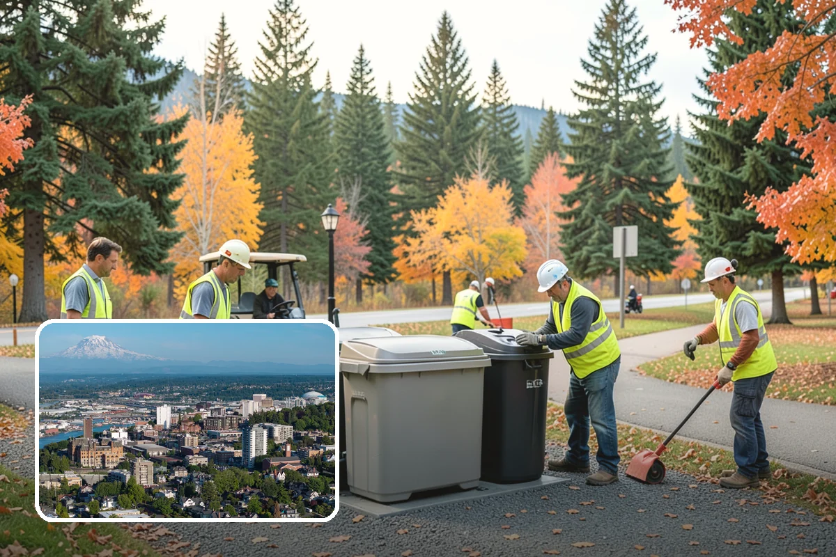 Public Parking Structure Cleaning in Tacoma, Pierce County, WA - Degreasing removes oil stains, odors, and slip hazards