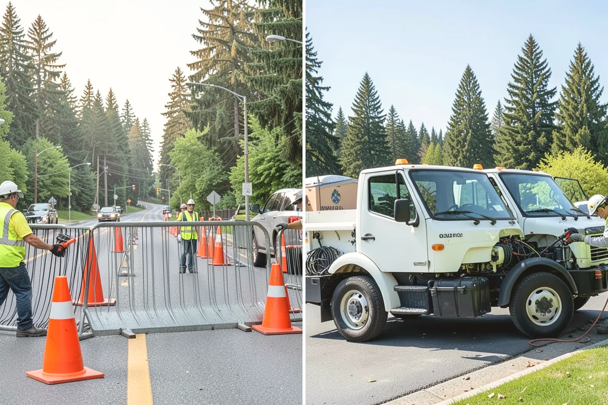 Public Parking Structure Cleaning in Tacoma, Pierce County, WA - We survey the structure and identify staining and drainage points