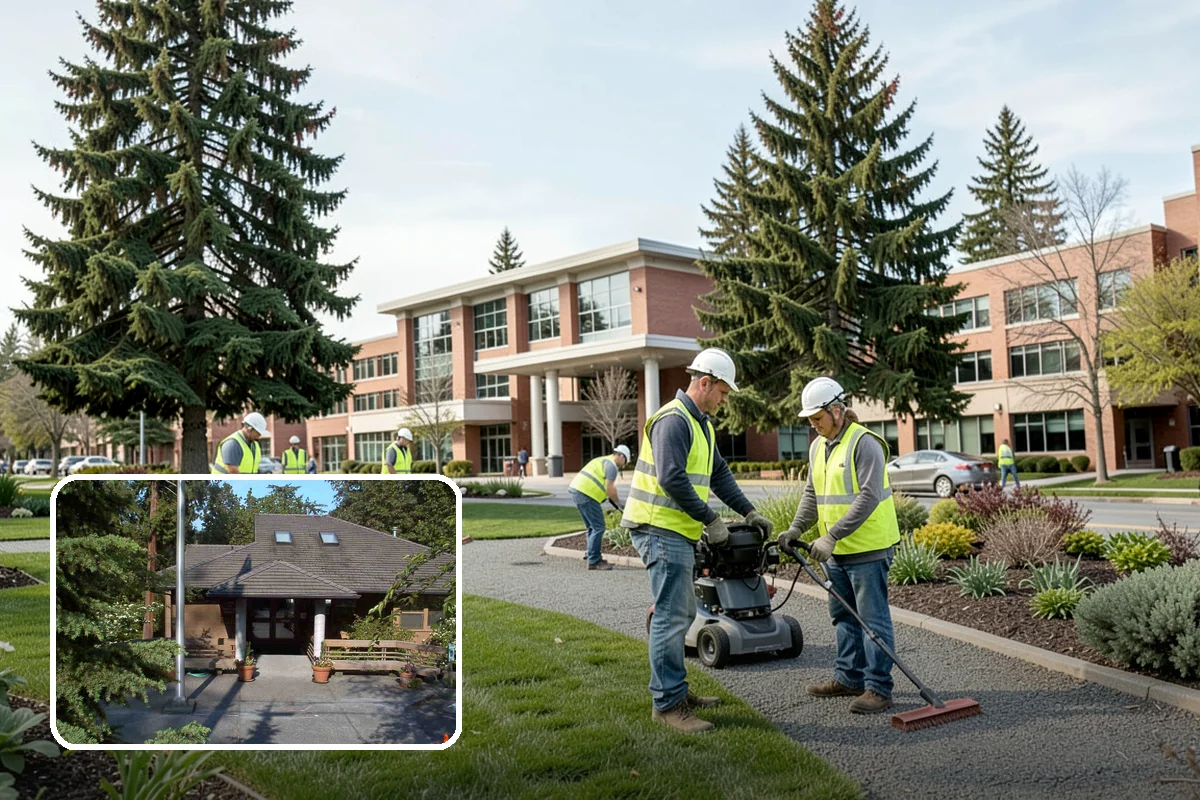 Public Parking Structure Cleaning in Yarrow Point, King County, WA - Degreasing removes oil stains, odors, and slip hazards