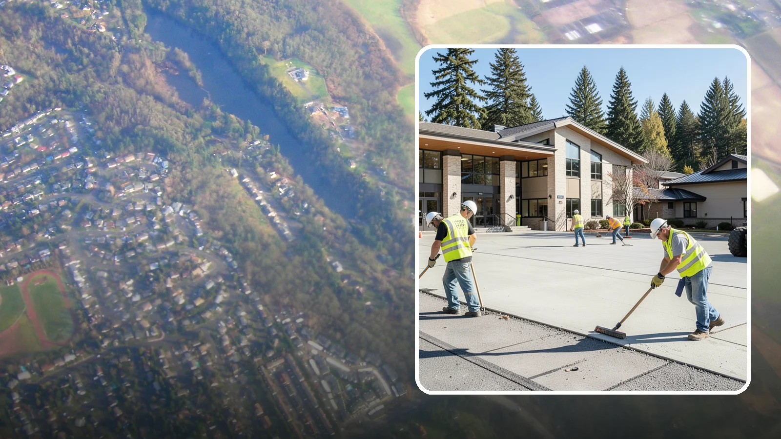 Public Plaza Maintenance in Algona, King County, WA - We provide ongoing plaza maintenance including joint repair, cleaning, sealing, and hardscape upkeep.