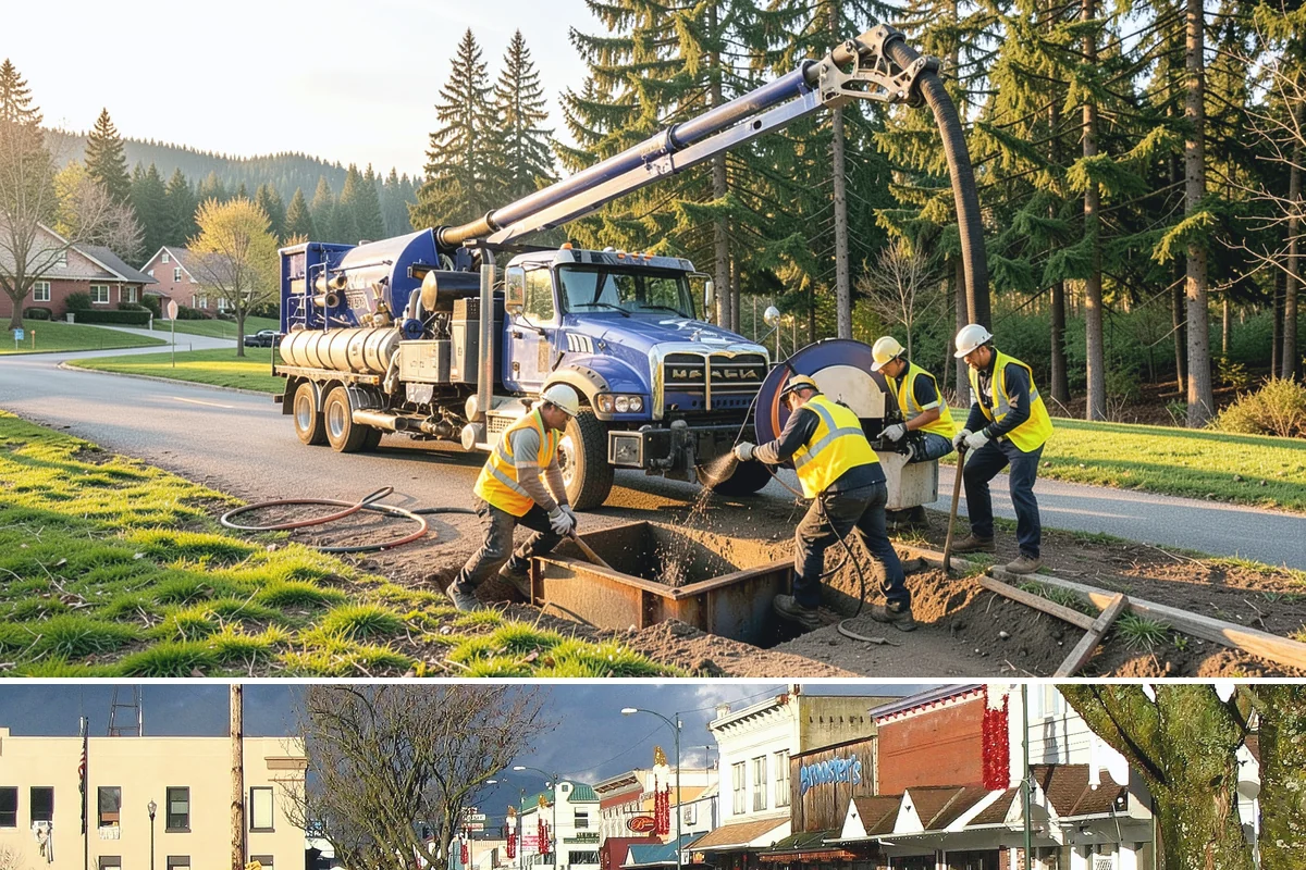 Public Plaza Maintenance in Arlington, Snohomish County, WA - Biological growth peaks in the wet fall and winter, prioritizing cleaning then, while sealing and repairs are timed for drier...