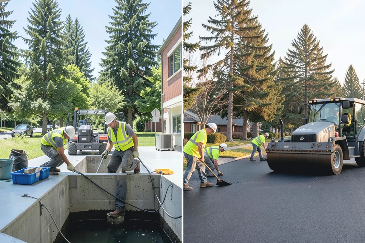 Public Plaza Maintenance in Bonney Lake, Pierce County, WA - Establish an inspection and maintenance schedule