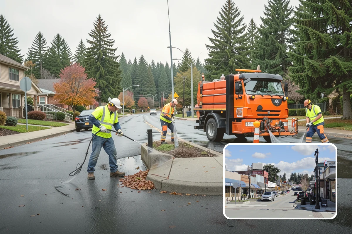 Public Plaza Maintenance in Bothell, King County, WA - Extends plaza service life and defers costly reconstruction