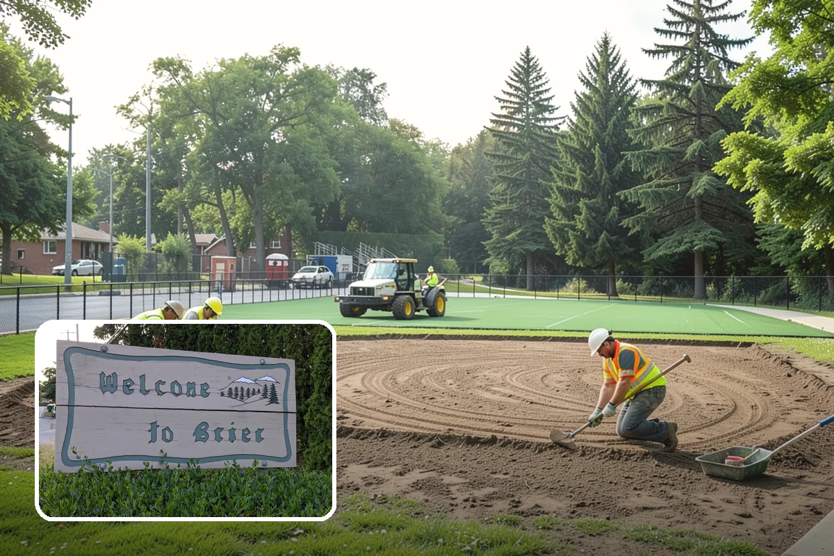 Public Plaza Maintenance in Brier, Snohomish County, WA - Extends plaza service life and defers costly reconstruction