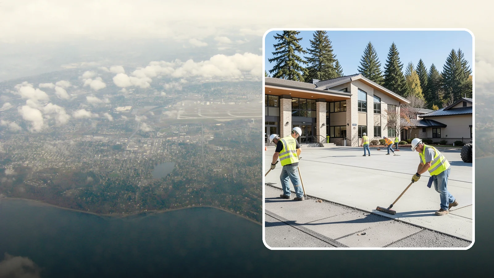Public Plaza Maintenance in Burien, King County, WA - We provide ongoing plaza maintenance including joint repair, cleaning, sealing, and hardscape upkeep.