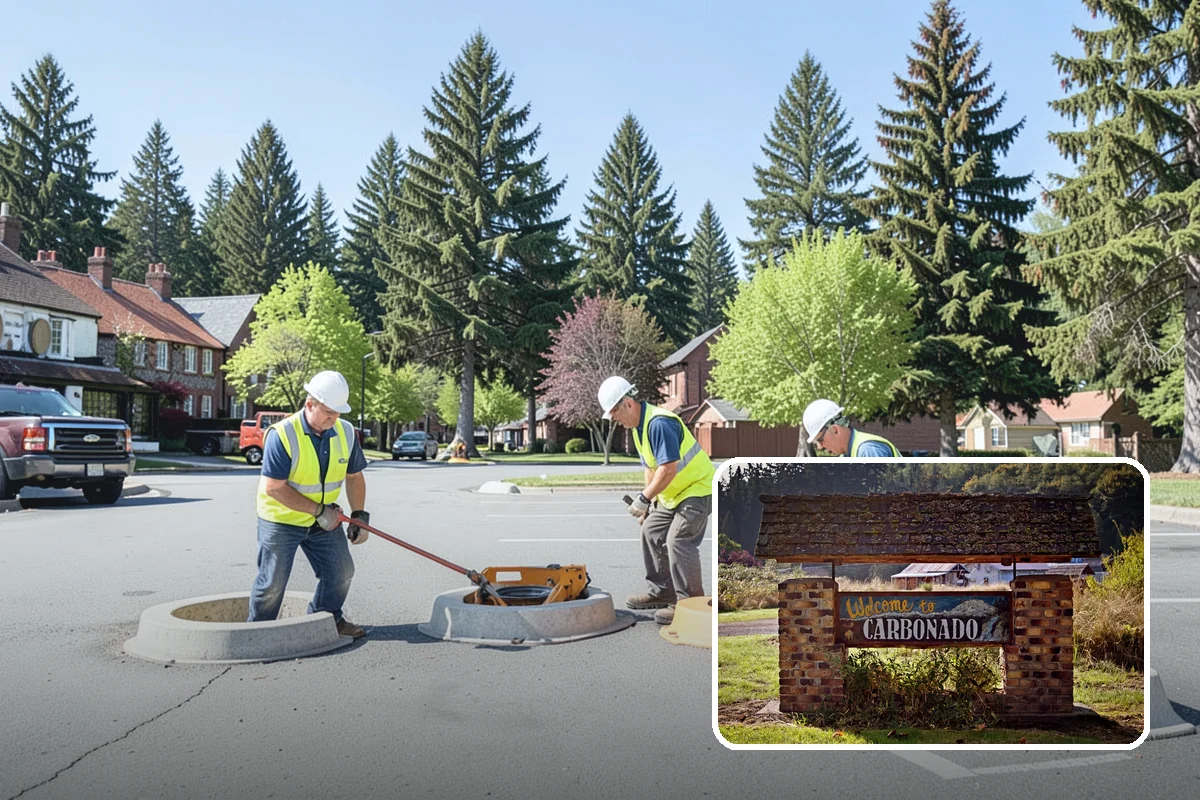 Public Plaza Maintenance in Carbonado, Pierce County, WA - Extends plaza service life and defers costly reconstruction