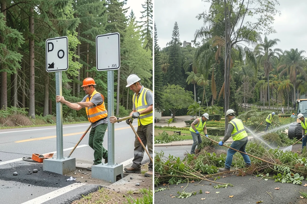 Public Plaza Maintenance in Carbonado, Pierce County, WA - Establish an inspection and maintenance schedule