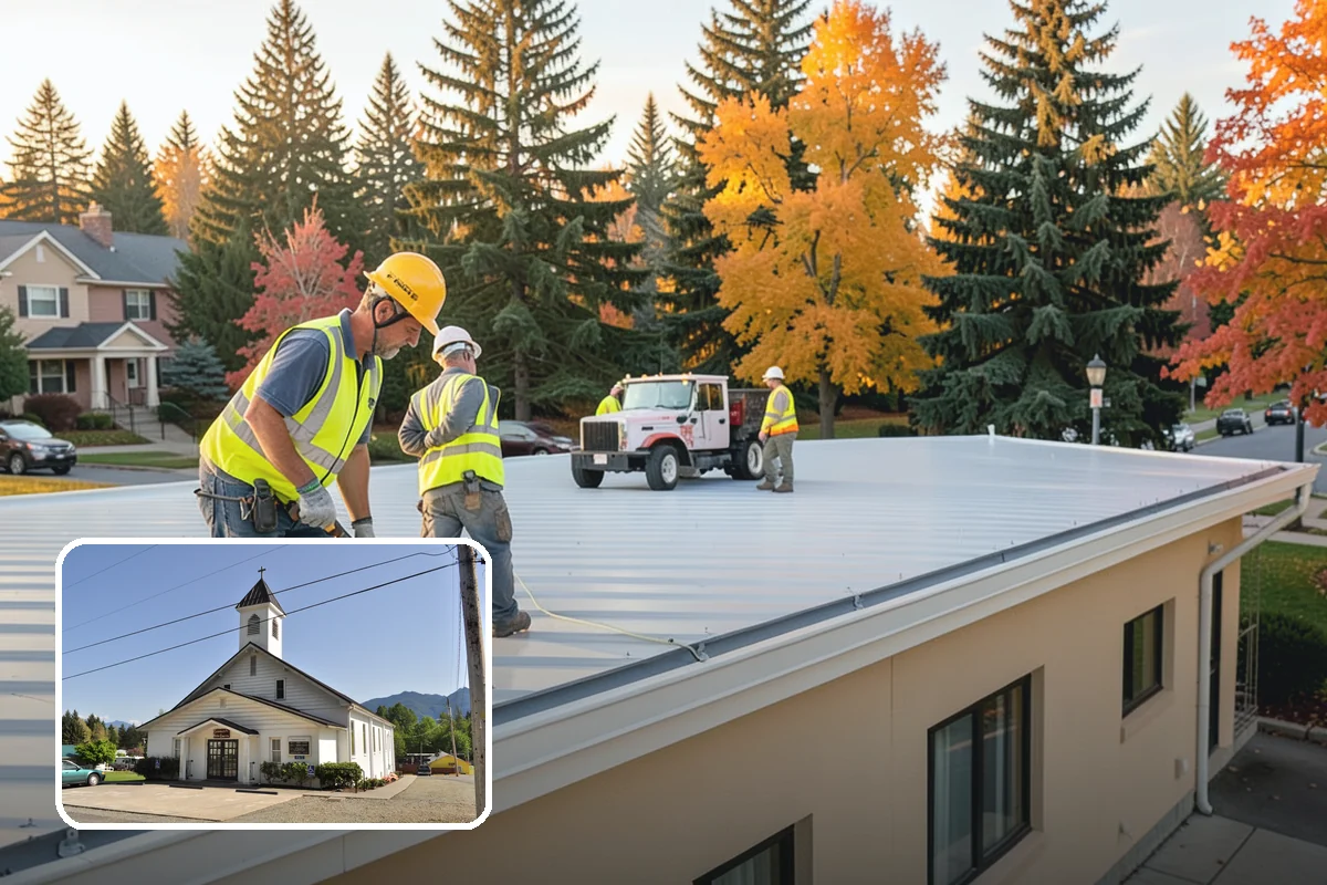Public Plaza Maintenance in Concrete, Skagit County, WA - Extends plaza service life and defers costly reconstruction